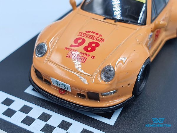 Xe Mô Hình Porsche 993 Idlers #98 Limited 1:64 Adriana ( Màu Da )