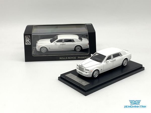 Xe Mô Hình Rolls Royce Phantom VII 1:64 Original ( Trắng )