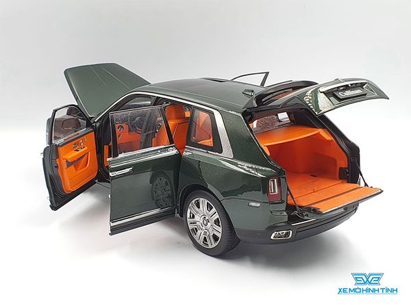 Xe Mô Hình Rolls-Royce Cullinan 1:18 OEM ( Xanh Rêu )