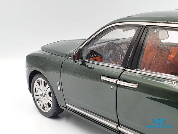 Xe Mô Hình Rolls-Royce Cullinan 1:18 OEM ( Xanh Rêu )