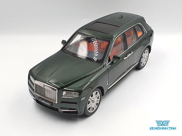 Xe Mô Hình Rolls-Royce Cullinan 1:18 OEM ( Xanh Rêu )