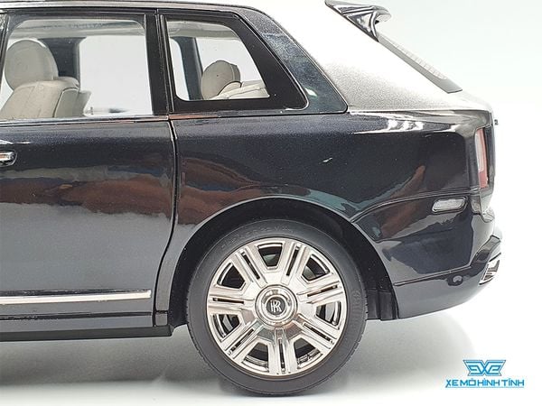 Xe Mô Hình Rolls-Royce Cullinan 1:18 OEM ( Đen Mui Bạc )