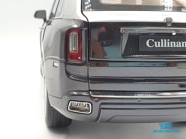 Xe Mô Hình Rolls-Royce Cullinan 1:18 OEM ( Đen Mui Bạc )