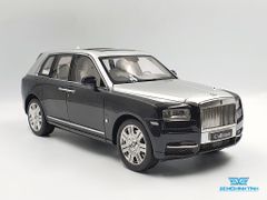 Xe Mô Hình Rolls-Royce Cullinan 1:18 OEM ( Đen Mui Bạc )