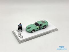 Xe Mô Hình Ferrari 250GTO + Figure 1:64 JEC ( Xanh Bạc Hà )