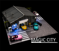 Mô Hình Nhà Diorama Japan RWB Nakai House 1:64 Magic City