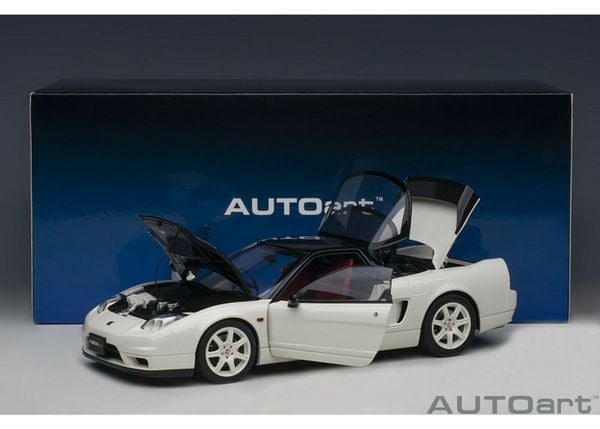 Xe Mô Hình Honda NSX-R (NA2) 1:18 Autoart ( Trắng Nội Thất Đỏ )