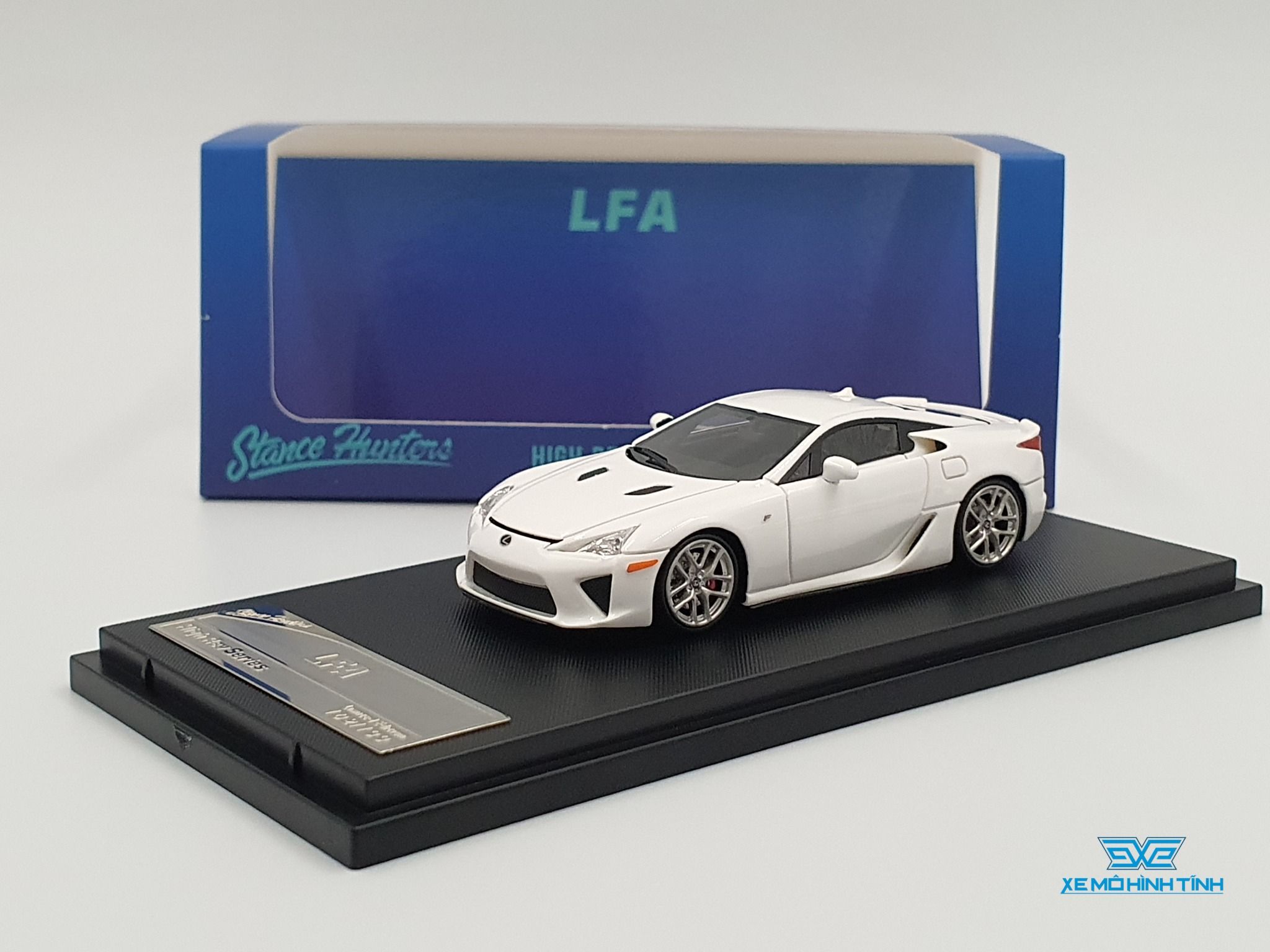 Xe Mô Hình Lexus LFA Limited 199 1:64 Stance Hunters (Trắng