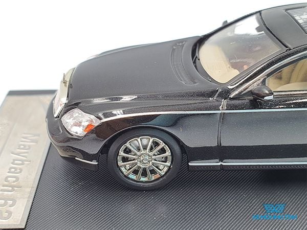 Xe Mô Hình Mercedes-Benz Maybach 62 1:64 Stance Hunters ( Đen )