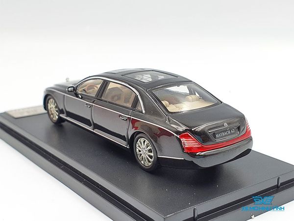 Xe Mô Hình Mercedes-Benz Maybach 62 1:64 Stance Hunters ( Đen )