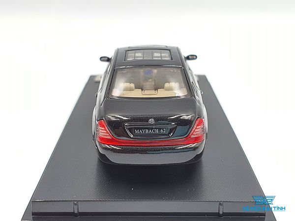 Xe Mô Hình Mercedes-Benz Maybach 62 1:64 Stance Hunters ( Đen )