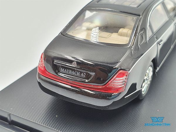 Xe Mô Hình Mercedes-Benz Maybach 62 1:64 Stance Hunters ( Đen )