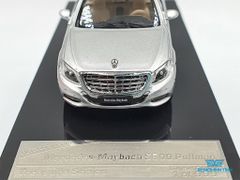 Xe Mô Hình Mercedes - Maybach S600 Pullman 1:64 Stance Hunters (Bạc)