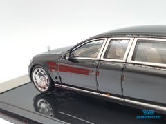 Xe Mô Hình Mercedes - Maybach S600 Pullman 1:64 Stance Hunters (Đen)