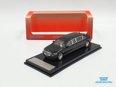 Xe Mô Hình Mercedes - Maybach S600 Pullman 1:64 Stance Hunters (Đen)