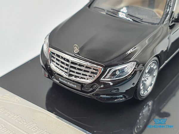 Xe Mô Hình Mercedes - Maybach S600 Pullman 1:64 Stance Hunters (Đen)