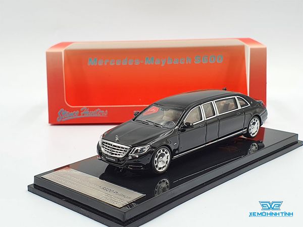 Xe Mô Hình Mercedes - Maybach S600 Pullman 1:64 Stance Hunters (Đen)