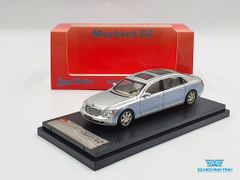 Xe Mô Hình Mercedes-Benz Maybach 62 1:64 Stance Hunters ( Bạc )