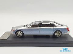 Xe Mô Hình Mercedes-Benz Maybach 62 1:64 Stance Hunters ( Bạc )