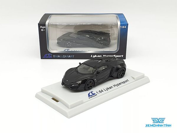 Xe Mô Hình Lykan Hypersport 1:64 Smallcarart ( Đen )