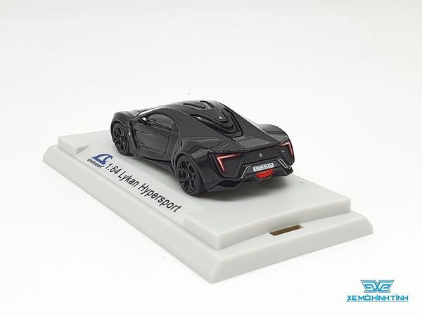 Xe Mô Hình Lykan Hypersport 1:64 Smallcarart ( Đen )