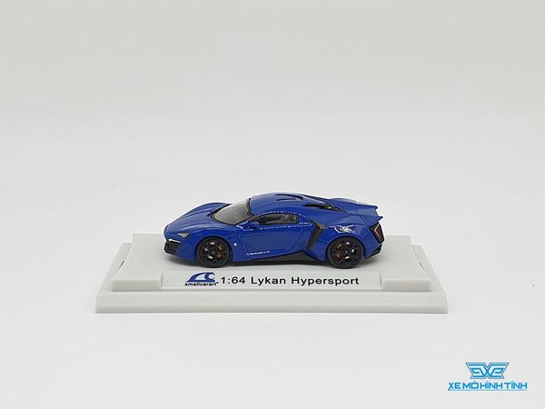 Xe Mô Hình Lykan Hypersport 1:64 Smallcarart ( Xanh Dương )