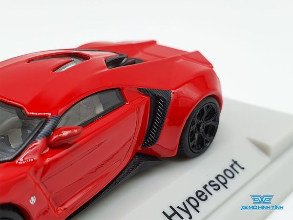 Xe Mô Hình Lykan Hypersport 1:64 Smallcarart ( Đỏ )