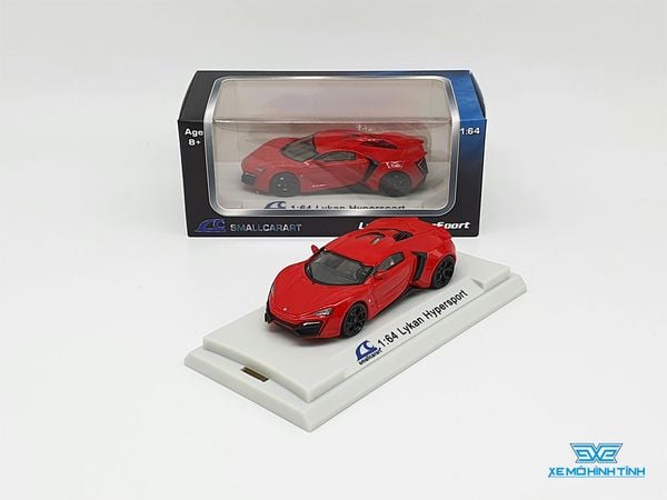 Xe Mô Hình Lykan Hypersport 1:64 Smallcarart ( Đỏ )