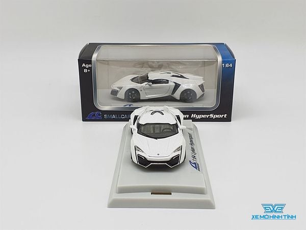 Xe Mô Hình Lykan Hypersport 1:64 Smallcarart ( Trắng )