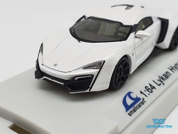 Xe Mô Hình Lykan Hypersport 1:64 Smallcarart ( Trắng )