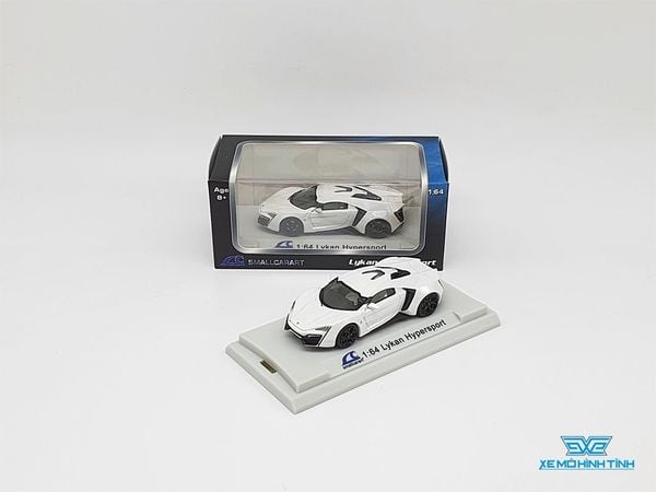 Xe Mô Hình Lykan Hypersport 1:64 Smallcarart ( Trắng )