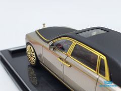 Xe Mô Hình Rolls-Royce Phantom 1:64 Collector's Model (Nâu Mui Đen Viền Vàng)