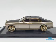 Xe Mô Hình Rolls-Royce Phantom 1:64 Collector's Model (Nâu Mui Đen Viền Vàng)