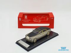 Xe Mô Hình Rolls-Royce Phantom 1:64 Collector's Model (Nâu Mui Đen Viền Vàng)