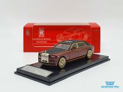 Xe Mô Hình Rolls-Royce Phantom 1:64 Collector's Model (Đỏ Mui Đen Viền Vàng)