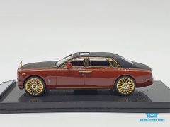 Xe Mô Hình Rolls-Royce Phantom 1:64 Collector's Model (Đỏ Mui Đen Viền Vàng)