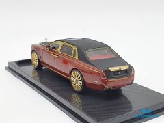 Xe Mô Hình Rolls-Royce Phantom 1:64 Collector's Model (Đỏ Mui Đen Viền Vàng)