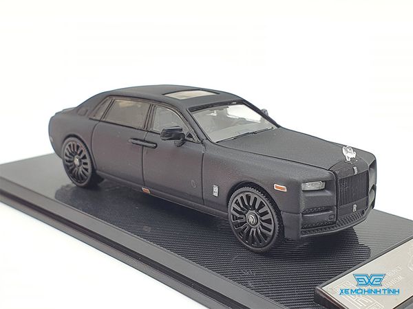 Xe Mô Hình Rolls-Royce Phantom 1:64 Collector's Model (Đen Nhám)