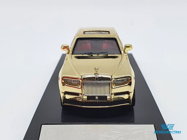 Xe Mô Hình Rolls-Royce Phantom 1:64 Collector's Model (Vàng Crom)