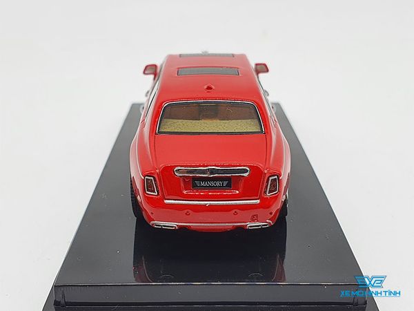 Xe Mô Hình Rolls Royce Mansory Phantom 1:64 SCArt ( Đỏ )