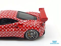 Xe Mô Hình Ferrari 488 Supreme 1:64 Scale Mini ( Đỏ Supreme )