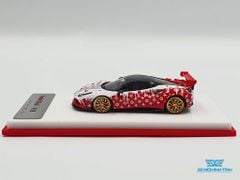 Xe Mô Hình Ferrari 488 Superme & LV 1:64 Scale Mini ( Đỏ )