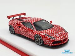 Xe Mô Hình Ferrari 488 Supreme 1:64 Scale Mini ( Đỏ Supreme )