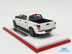 Xe Mô Hình Toyota Tundra 1:64 Scale Mini ( Trắng )
