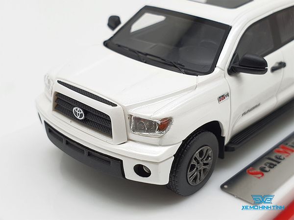 Xe Mô Hình Toyota Tundra 1:64 Scale Mini ( Trắng )