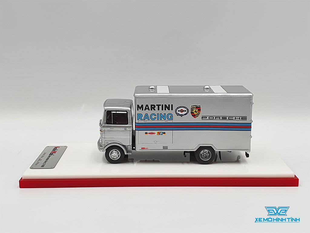 Xe Mô Hình Mercedes-Benz LP 608 tem Martini / Porsche Racing 1:64