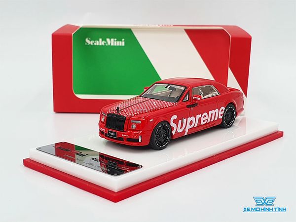 Xe Mô Hình Rolls-Royce Limited 1:64 Scale Mini ( Đỏ Supreme )