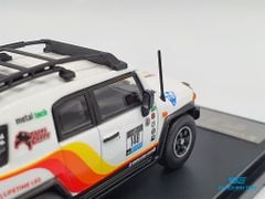 Xe Mô Hình Toyota FJ Cruiser 1/64 Street Weapon ( Trắng ) - Limited 500pcs