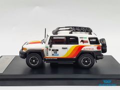 Xe Mô Hình Toyota FJ Cruiser 1/64 Street Weapon ( Trắng ) - Limited 500pcs