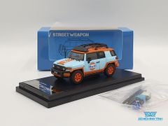 Xe Mô Hình Toyota FJ Cruiser 1/64 Street Weapon ( Gulf ) - Limited 500pcs